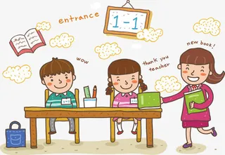 教室png元素免抠