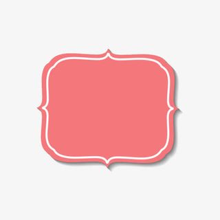 粉色浪漫简约文字输入框免抠