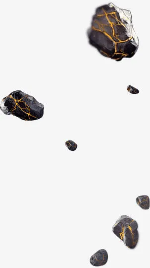 火山石 漂浮火山石 png素材免抠
