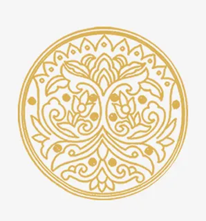 圆形花纹底纹免抠