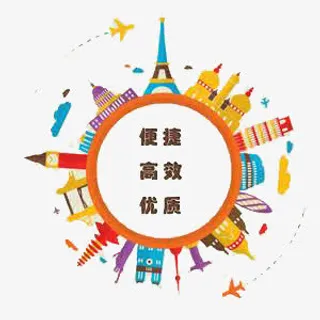 生活服务logo免抠