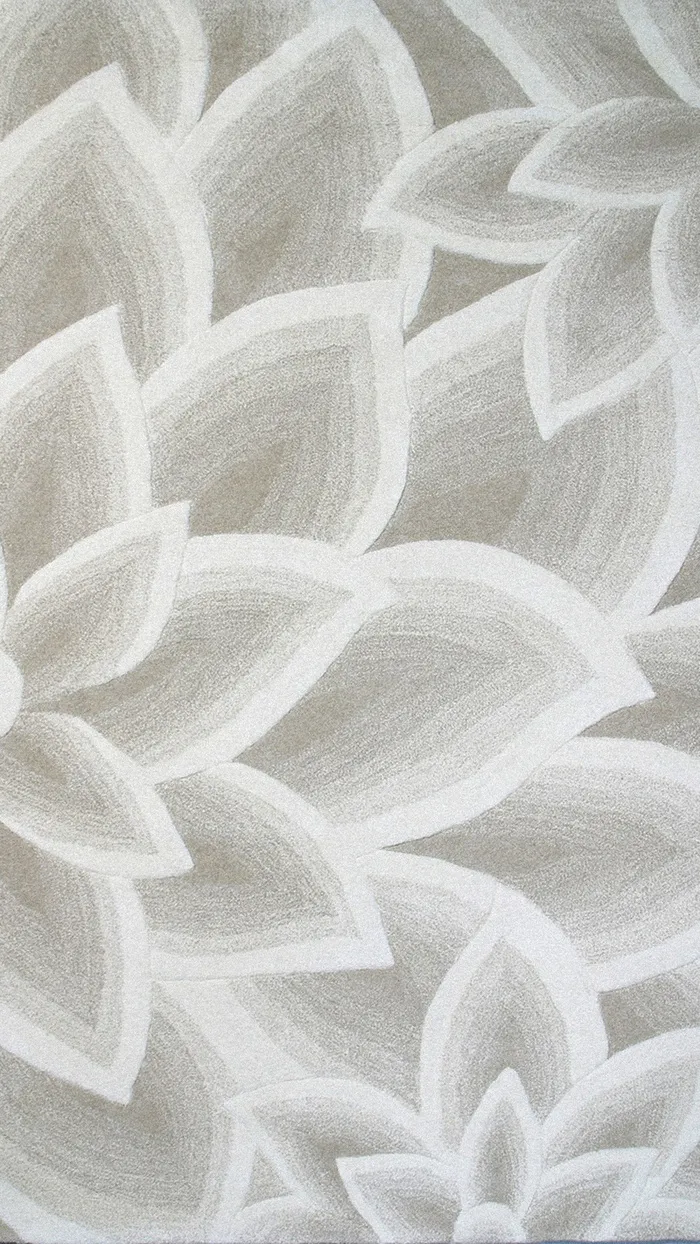 白色花卉H5背景高清