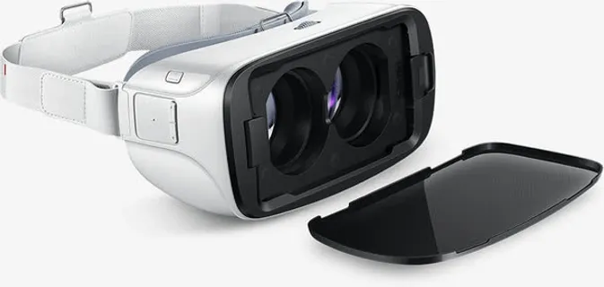 白色3DVR眼镜创意免抠