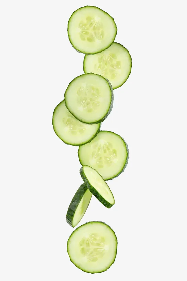 黄瓜切片果蔬免抠