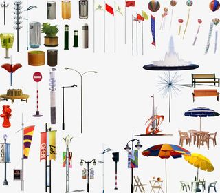 配景小件素材免抠