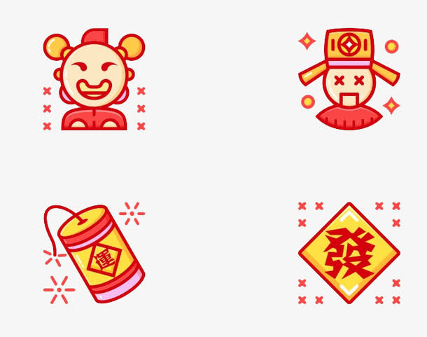 中国风免抠