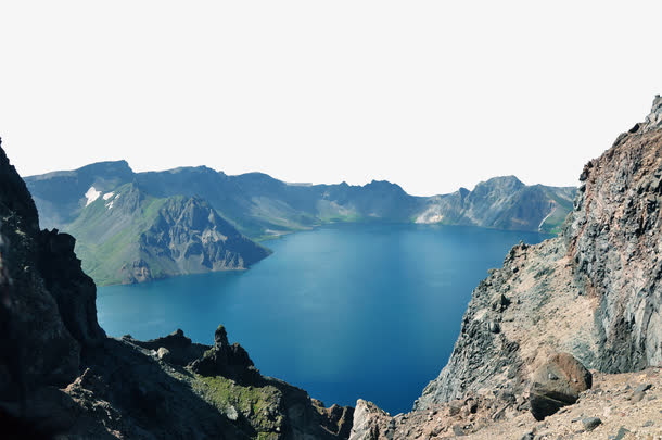 湖光山色免抠