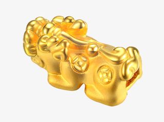 实物黄金貔貅免抠