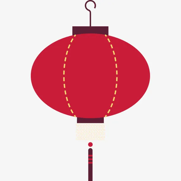 红色灯笼免抠