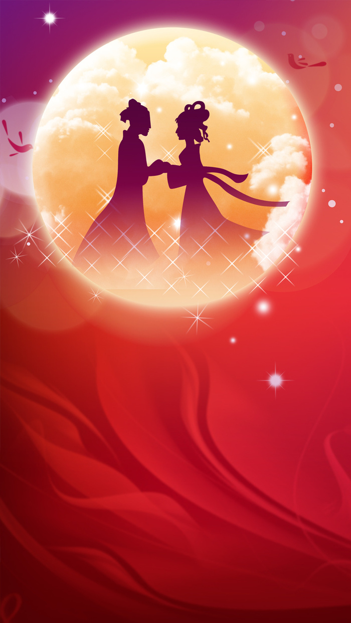 七夕H5背景高清