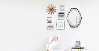 白色简约室内家具摆件免抠