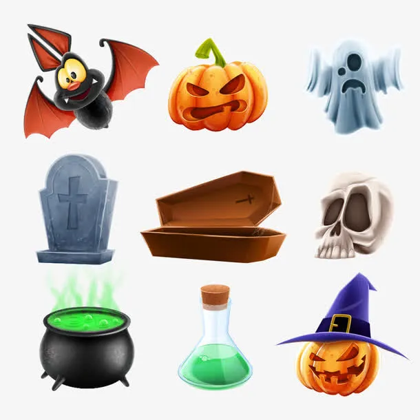 万圣节卡通免抠