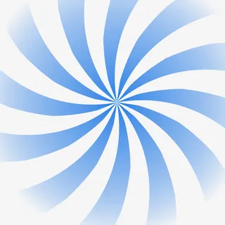 螺旋蓝色放射光免抠