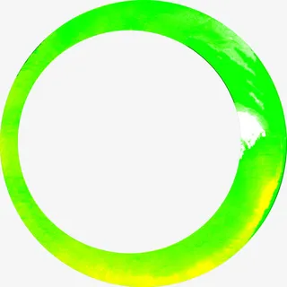 青翠圆环水墨画端午免抠