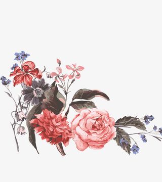 中国风花朵免抠