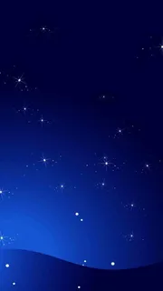 梦幻蓝色星光H5背景素材高清