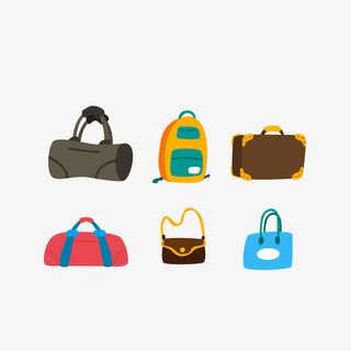 各种手包双肩包免抠