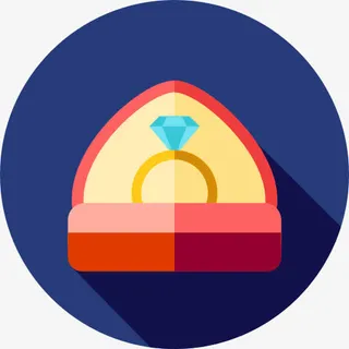 订婚戒指图标免抠