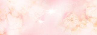 电商可爱粉色花朵唯美背景banner