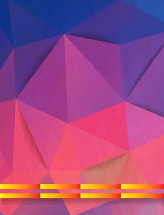 立体几何不规则时尚宣传封面海报背景高清