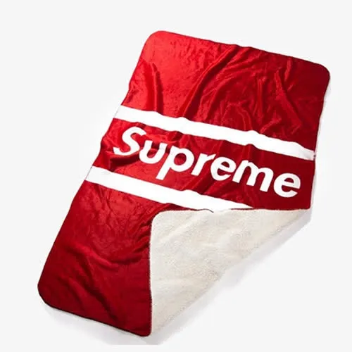 羊羔绒潮流单人双层毛毯免抠