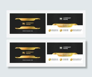 矢量卡通装饰科技黑色催乳师名片免抠