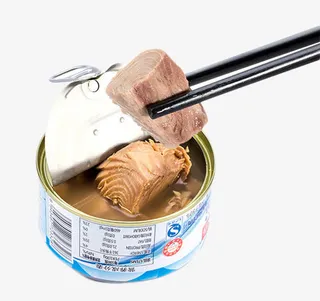 吞拿鱼罐头免抠