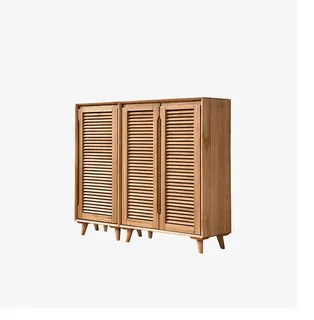 竹木藤编收纳柜子免抠