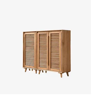 竹木藤编收纳柜子免抠