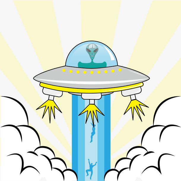 UFO外星人起飞免抠