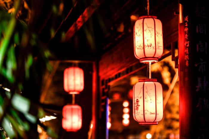 民俗灯笼感觉高清