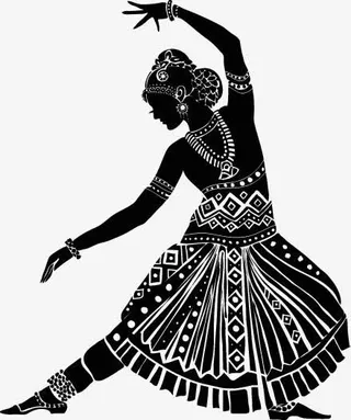 泰国美女剪影免抠