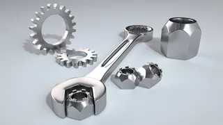 C4D，工业，齿轮，工具高清