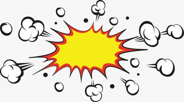 惊爆价促销价爆炸标签免抠