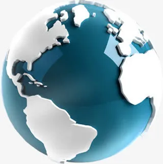 立体地球医疗网站专题免抠