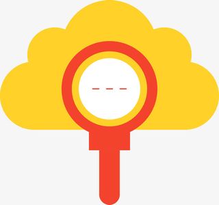 云端安全数据图标免抠