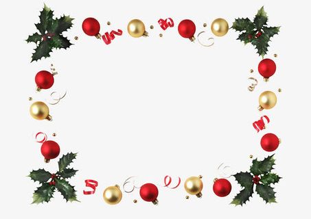 圣诞边框免抠