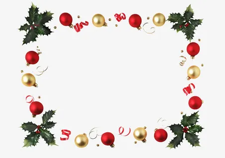 圣诞边框免抠 圣诞边框免抠