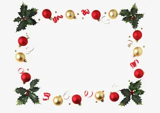 圣诞边框免抠