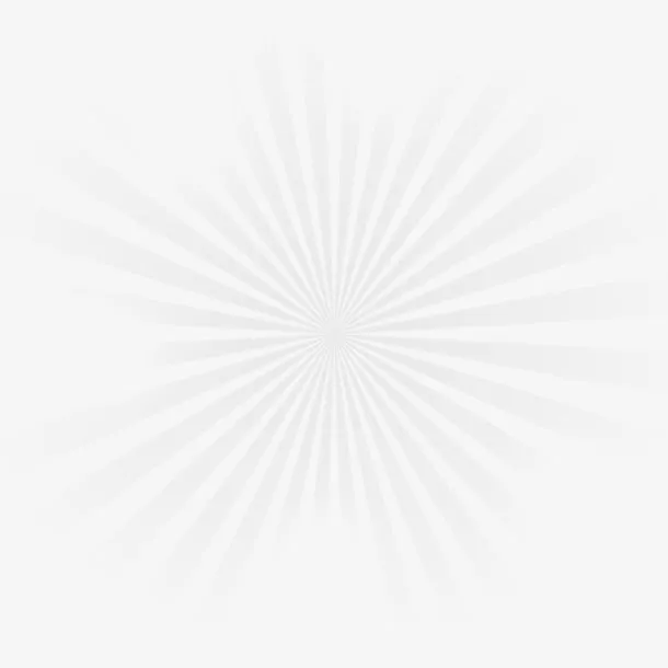 白色卡通日光放射免抠