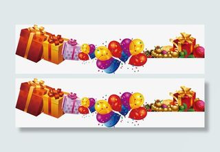 中秋国庆礼盒气球免抠