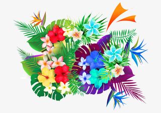 花草背景装饰元素