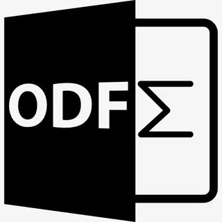 ODF文件格式符号图标免抠