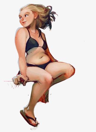 比基尼女生免抠