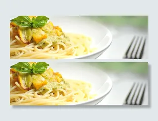 美食烹饪banner背景高清