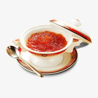 杯子里熬好的燕窝免抠