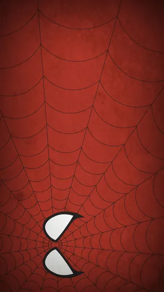 红色蜘蛛侠H5背景图高清