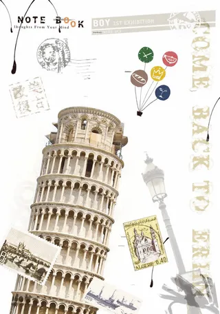 欧美复古建筑风景PSD素材免抠