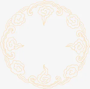 古典花纹免抠