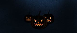 万圣节鬼节南瓜灯背景banner